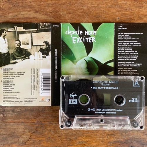 Exciter by Depeche Mode (CASSETTE, MAY-2001, MUTE RECORDS) - Picture 2 of 8