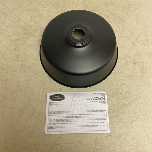 Harbor Breeze Oakdale 12.2-In H Matte Black Hardwired Dark SkyOutdoor Wall Light - Picture 7 of 14