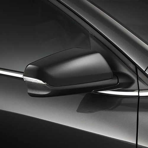 Tapa de cubierta de espejo retrovisor lateral derecho negro derecho Chevrolet Equinox GMC Terrain 2018-2023 derecha - Imagen 2 de 11