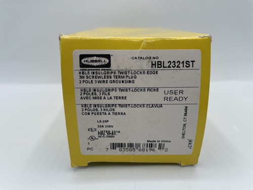 HUBBELL HBL2321ST Verriegelungsstecker - Bild 1 von 3