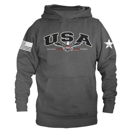 Sudadera con capucha suéter bandera de Estados Unidos Orgullo Americano de Estados Unidos - Imagen 5 de 10