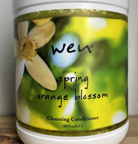WEN SPRING ORANGE BLOSSOM CLEANSING CONDITIONER SIZE 128 OZ/ 1 GALLON W PUMP - Picture 2 of 5