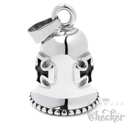Edelstahl Biker Bell Bikerbell Glücksglocke Glücksbringer Motorrad Glöckchen NEU - Bild 58 von 218