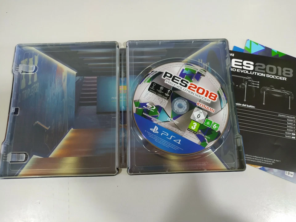Pes 2018 Pro Evolution Soccer Legendary Edition Steelbook - Juego PS4 Pal - 3T - Image 4 of 4