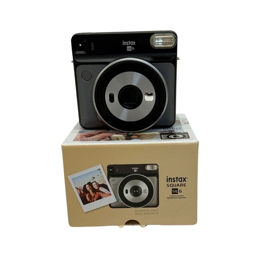 Cámara fotográfica instantánea Fujifilm Instax Square SQ6 gris grafito - PARA REPUESTOS/REPARACIÓN - Imagen 4 de 8