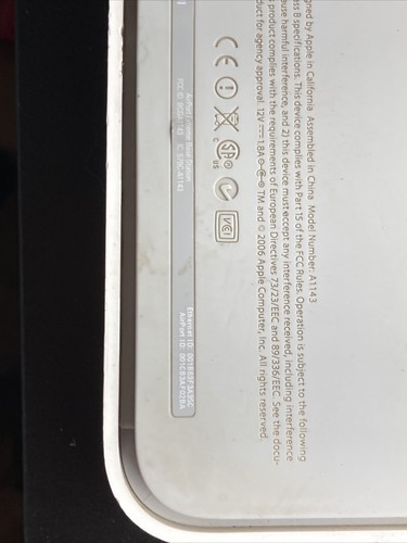 Apple Wireless A1143 AirPort Express WiFi Router Base Station Extreme Untested - Picture 11 of 11