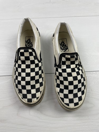 vans checkerboard slip on Men’s 5.5 - Picture 2 of 6