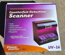 Fake Finder Counterfeit Detection Scanner  Cash/Passports/Licenses/ID cards