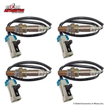 Set of 4 Oxygen O2 Sensor for 2003-2005 Cadillac Chevrolet GMC V8 5.3L Vortec
