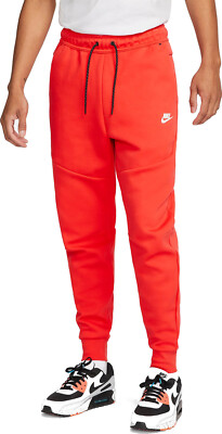 Nike Tech Fleece Jogger Pants Light Crimson/White DV0538-696 NWT