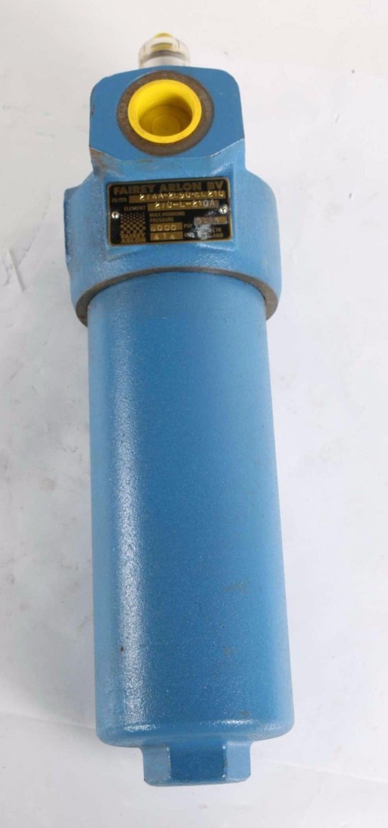 New 274A.2L50.EL210 Parker/ Fairey Arlon Filter Assembly 6000PSI
