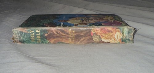 Holy Bible - Old/New Testament - Self Pronouncing Ed. - Fabric Cover & Cross Zip - Picture 6 of 11