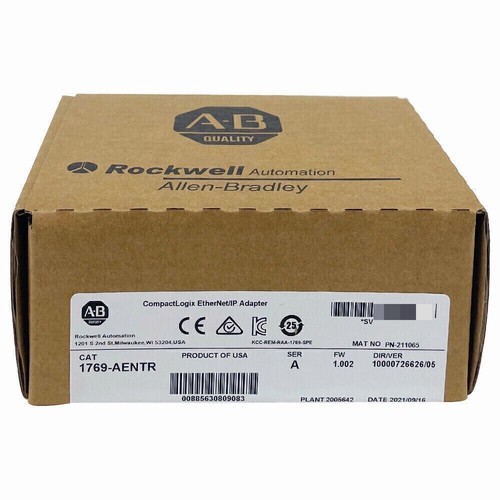 1PC New Sealed Allen-Bradley 1769-AENTR Ser A Compactlogix Ethernet Adapter - Picture 1 of 4