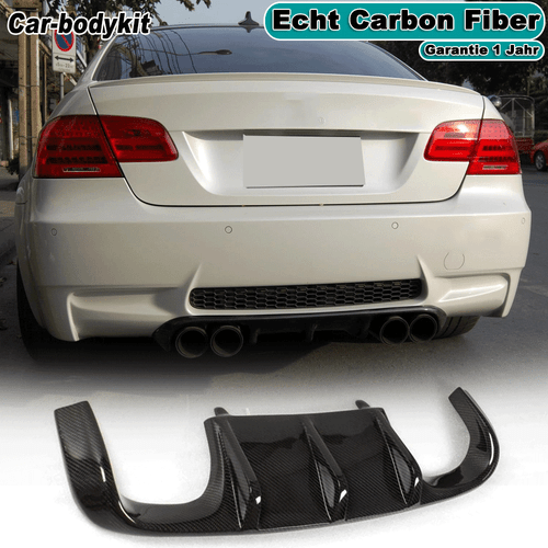 difusor carbono trasero bmw serie 3 e92 e93 m3 07-13 difusor trasero faldón trasero - Imagen 1 de 14