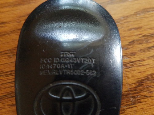 OEM 2005-08 Toyota AVALON SOLARA Keyless Entry Remote  KEY FOB  4-BTN  GQ43VT20T - Bild 5 von 5