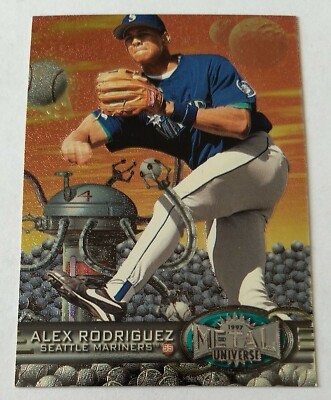 97 skybox metal universe Alex Rodriguez