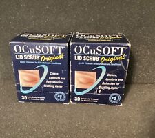 60 OCuSOFT Lid Scrub Original Moistened Pads For Irritated Eyelids Exp 9/25