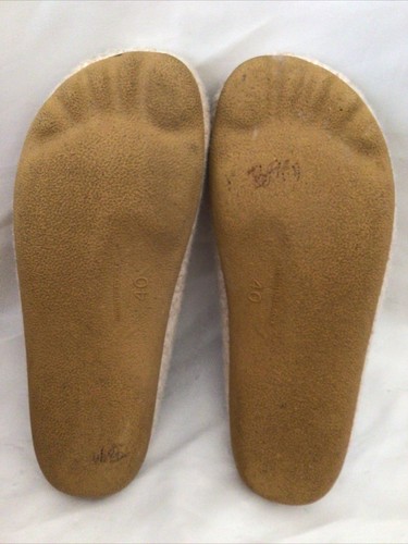 Flexus by Spring Step Namastes Womans Slip On Slippers Clogs Wool Sz 40/ USA 9 - Picture 8 of 8