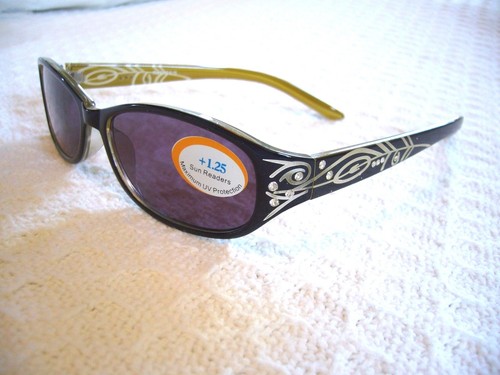 Damen Lese Sonnenbrille 1,25 nur Strass Damen Sonnenleser 437 Sale - Bild 11 von 13