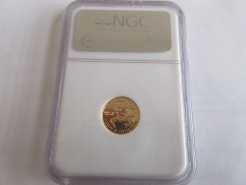 1989 P Gold Eagle G$5 NGC PF 70 Ultra Cameo - Picture 3 of 4