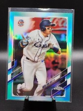 2021 Topps NPB -Nien-Ting Wu #134 Aqua Chrome Refractor /199