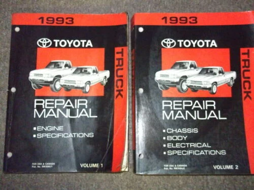 Manual de taller de reparación y servicios Toyota