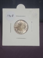 1908 Great Britain UK SIXPENCE  Uncirculated 