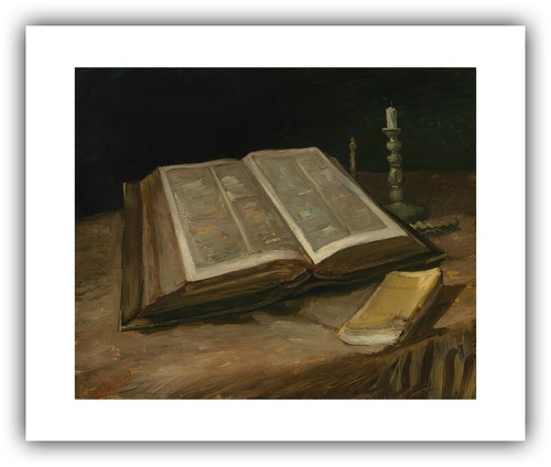 Vincent van Gogh : "Still Life with Bible" (1885) - Giclee Fine Art Print - Picture 6 of 7