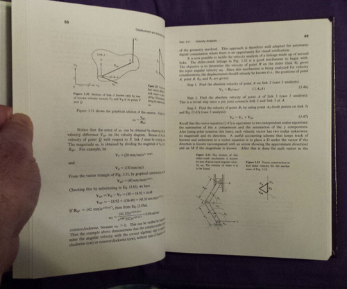Mechanism Design: Analysis and Synhesis Volume 1 by Erdman & Sandor 1984 Hardcov - Picture 6 of 7