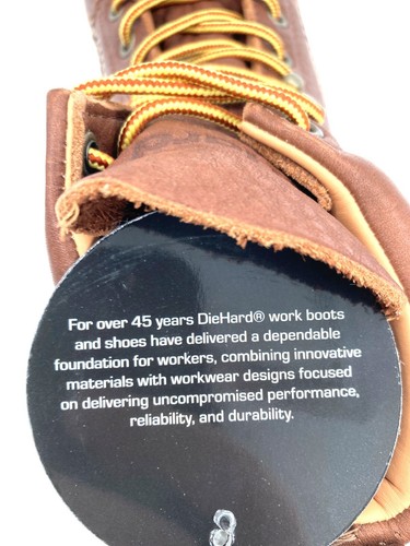 Moc Toe, Work Boots, DieHard Malibu, DH60420, 6” US Leather, Soft Toe, Resolable - Picture 15 of 19