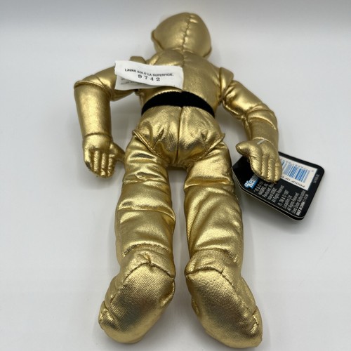 1997 Star Wars Buddies C-3PO Plush with Tag - Vintage Golden Collectible - Picture 6 of 11