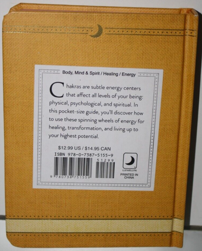 Llewellyn's Little Book of Chakras Hardcover Cyndi Dale Energy Healing VGUC - Foto 3 di 3