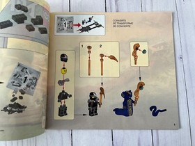 Lego ! Ninjago Cole's Tread Assault #9444 Instruction Booklet One Manual Only