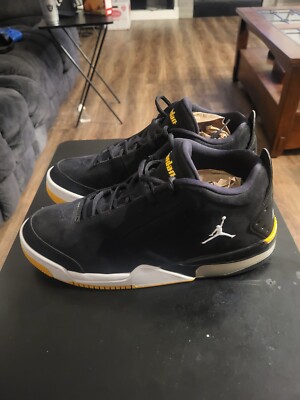 Jordan Big Funds size US 12 Jordan Big Fund Black White Gold Men main image 4