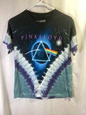 Pink Floyd Dark Side of the Moon Liquid Blue Small Cotton T Shirt T20