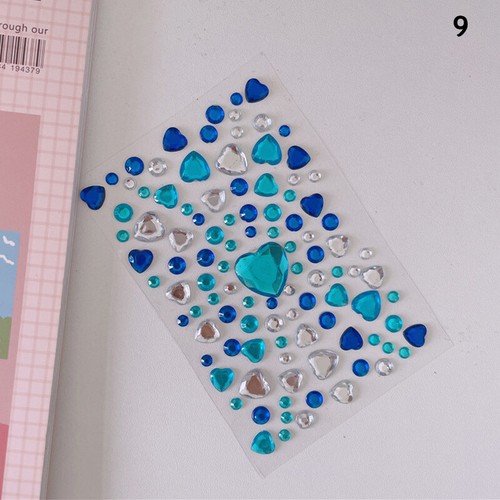 Photo Album Sticker Gem Sticker Handbook Decor Home Decoration Stickers DIY⊥ - Bild 22 von 34