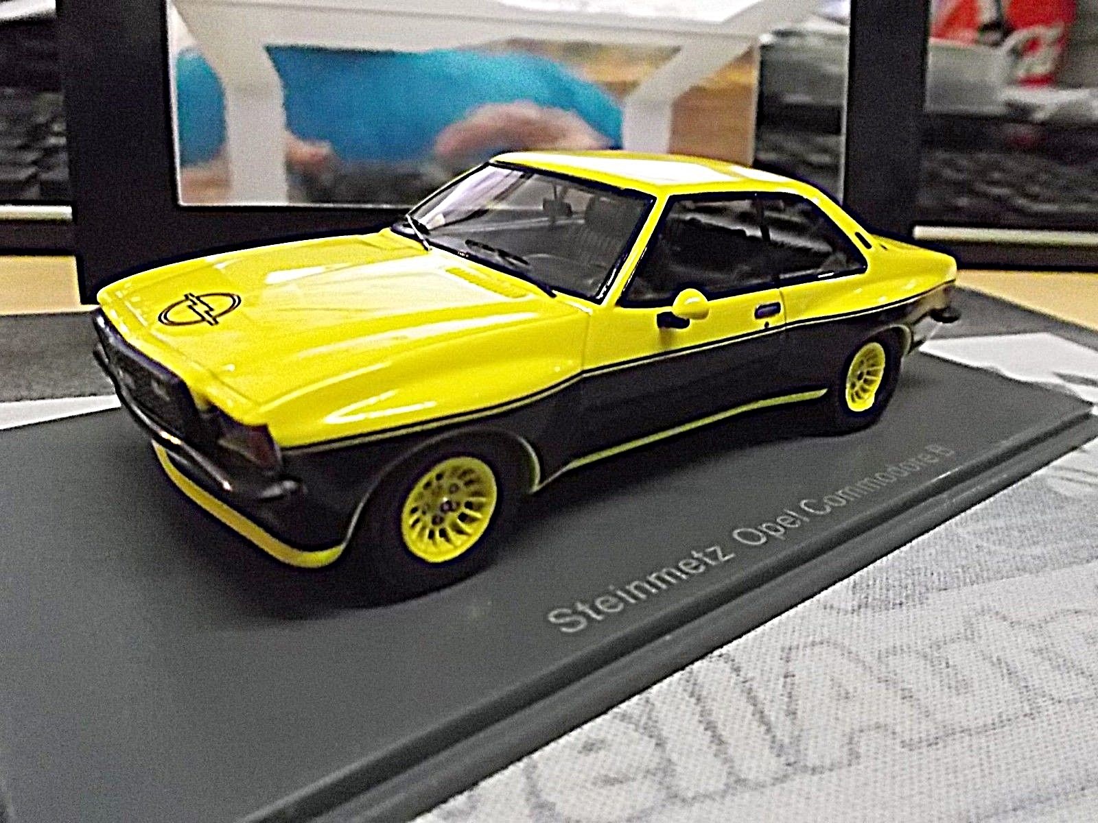 Opel Coupe cantero Commodore B GS e deporte amarillo negro rar resin neo 1 43 Opel Coupe cantero Commodore B GS e deporte amarillo negro rar resin neo 1 43