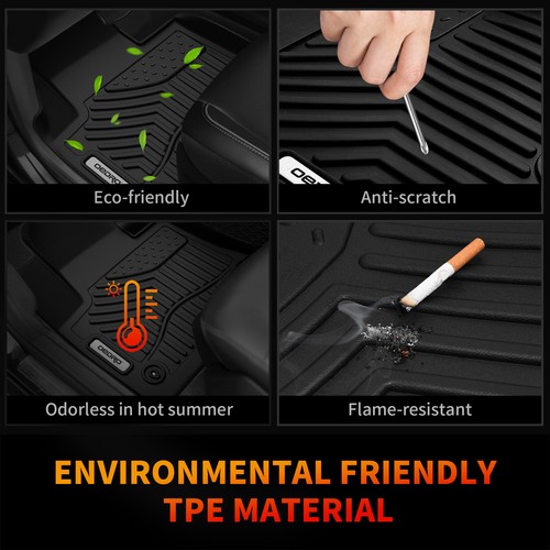 Floor Mats Liner For 2013-2018 Hyundai Santa Fe Sport TPE All Weather 3D Molded - Bild 4 von 10