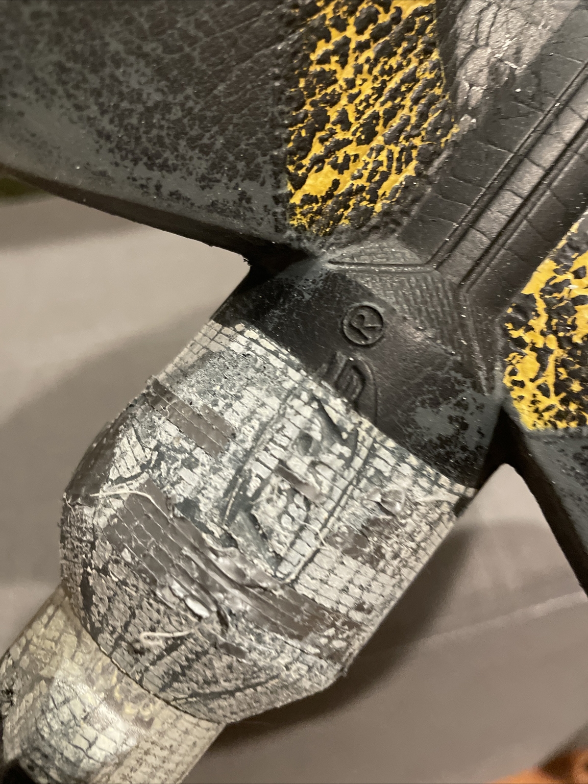 NERF Mace Battle Axe Weapon NForce Master 3 Blade 28" Long Hasbro Foam