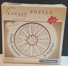 Clementoni 104 piece Jigsaw Puzzle Eataly Fruit and Vegetables Made In Italy