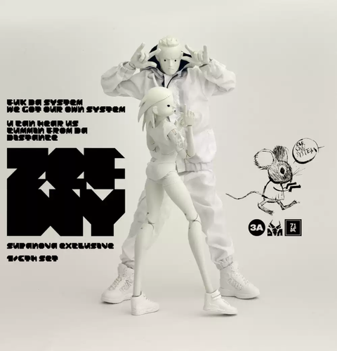 Figura de acción ThreeA 3A Die Antwoord Limited coleccionables nueva en stock - Imagen 2 de 3