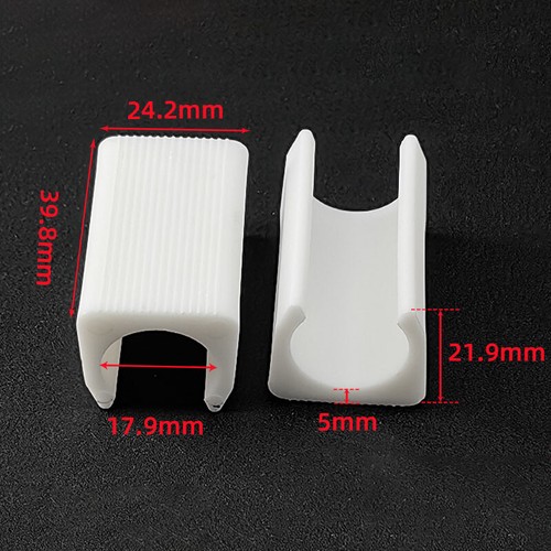 Rohr Schlauch U Befestigungsschelle Kunststoffrohr U-Clip 3-32mm Rohr-U-Klammer - Picture 25 of 56