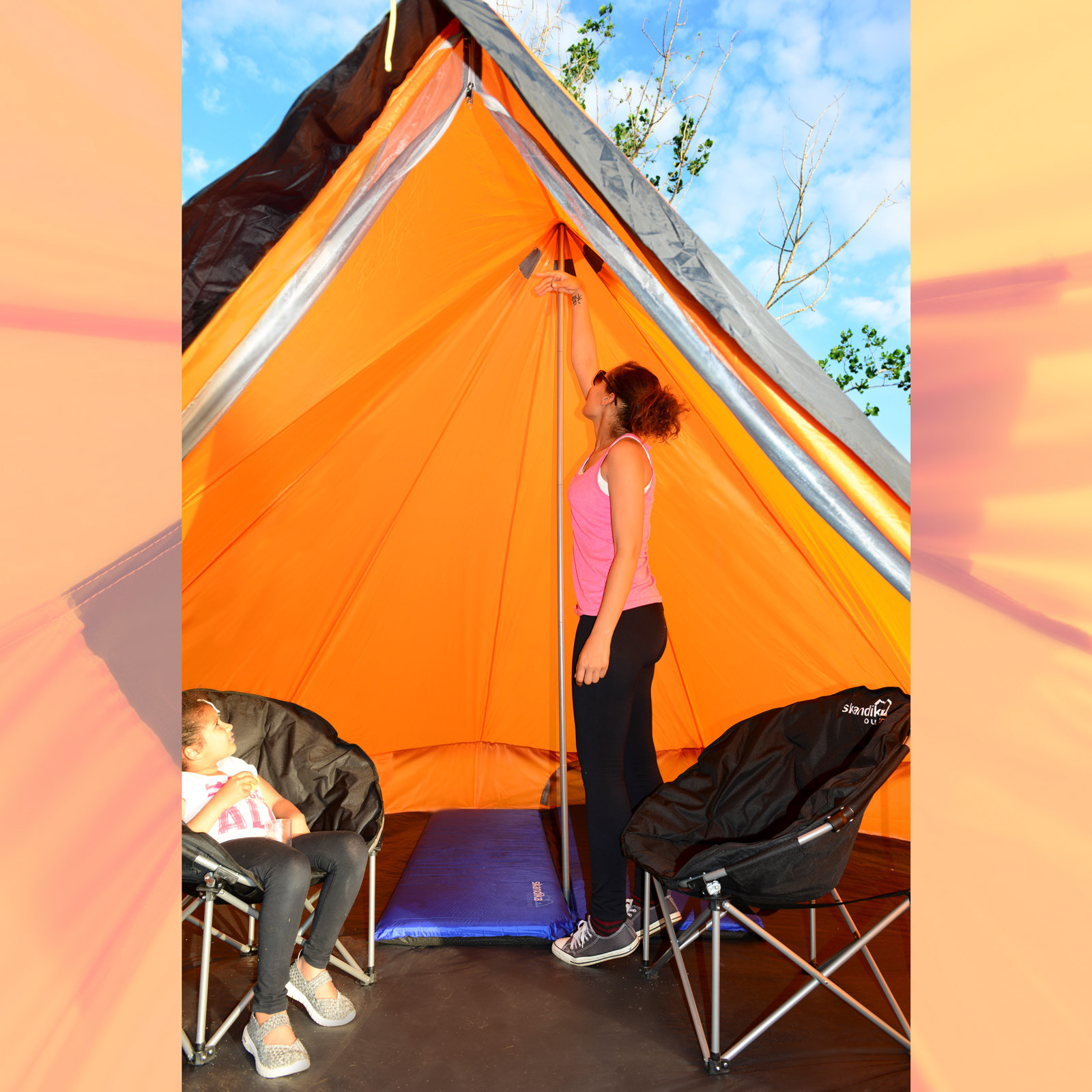 Skandika Comanche Tipi Wigwan Tenda persone campeggio 8 persone Tenda Altezza 2,5 m nuova fe707f Skandika Comanche Tipi Wigwan Tenda persone campeggio 8 persone Tenda Altezza 2,5 m nuova fe707f