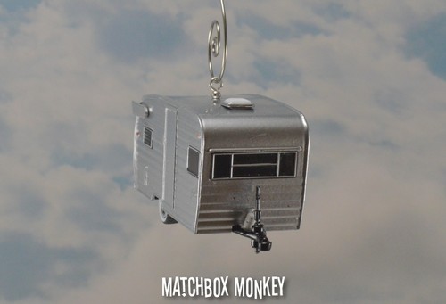 Vintage Style 15' Shasta Airflyte Camper Trailer Christmas Ornament Vacation RV - Picture 5 of 12