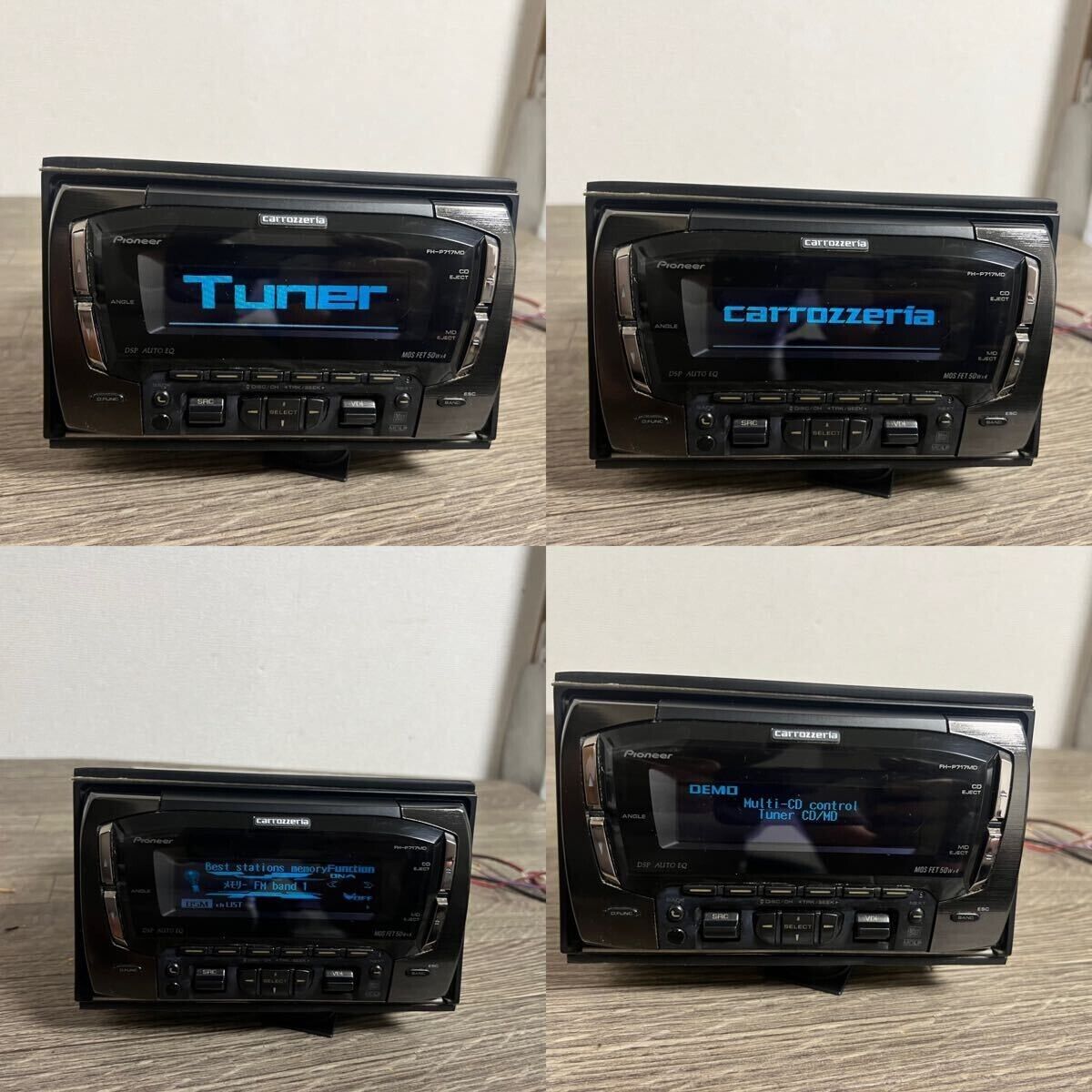 Pioneer FH-P717MD Carrozzeria Car Audio DSP Main Unit MD CD Pioneer FH-P717MD Carrozzeria Car Audio DSP Main Unit MD CD