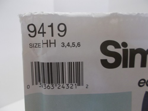 Simplicity 9419 Childrens Girls Jacket Pants Skirt Pattern Size 3,4,5,6 UNCUT - Picture 4 of 6