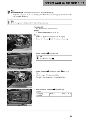 Guía de libro manual del propietario de KTM 2024 450 SX‐F EE. UU. - Imagen 10 de 14