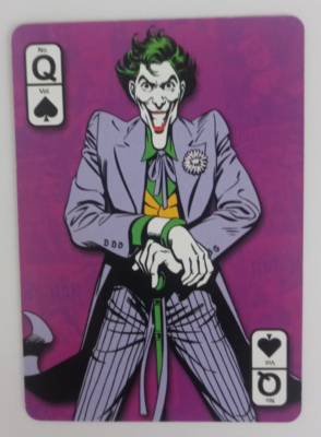 DC Comics Retro Joker Playing Card Queen Spades | eBay