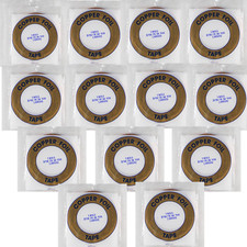  13 Pack Edco 3/16" Copper Foil Stained Glass, Foiling Roll 1.25 Mil 36 Yards