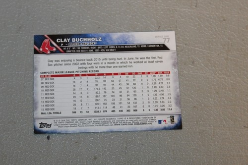 2016 Topps Baseball Card Complete Finish Fill Your List Set U-Pick #1-250 - Picture 152 of 497